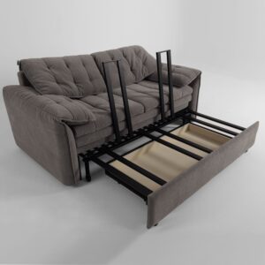 Cottonfy Upgraded Cloud Chenille Skin Friendly Sofa Bed with Storage