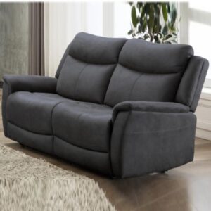 Arizones Fabric 2 Seater Sofa In Slate