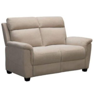 Dessel Fabric 2 Seater Sofa In Natural