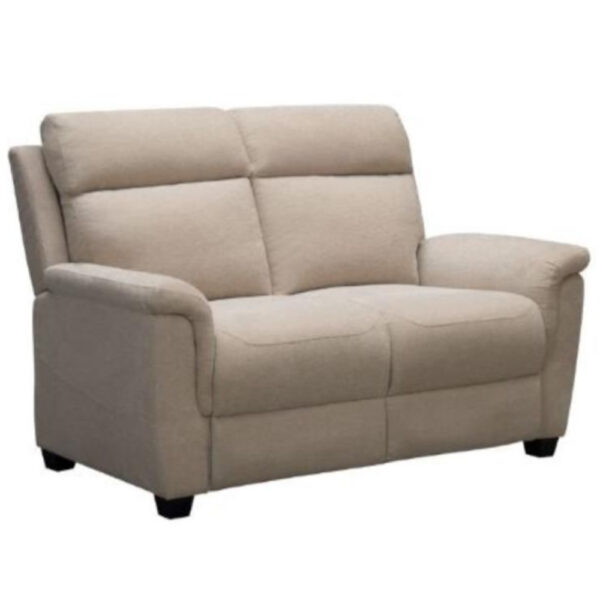 Dessel Fabric 2 Seater Sofa In Natural