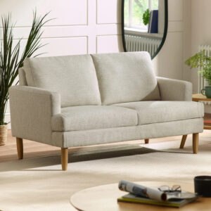 Dundee Fabric 2 Seater Sofa - Beige